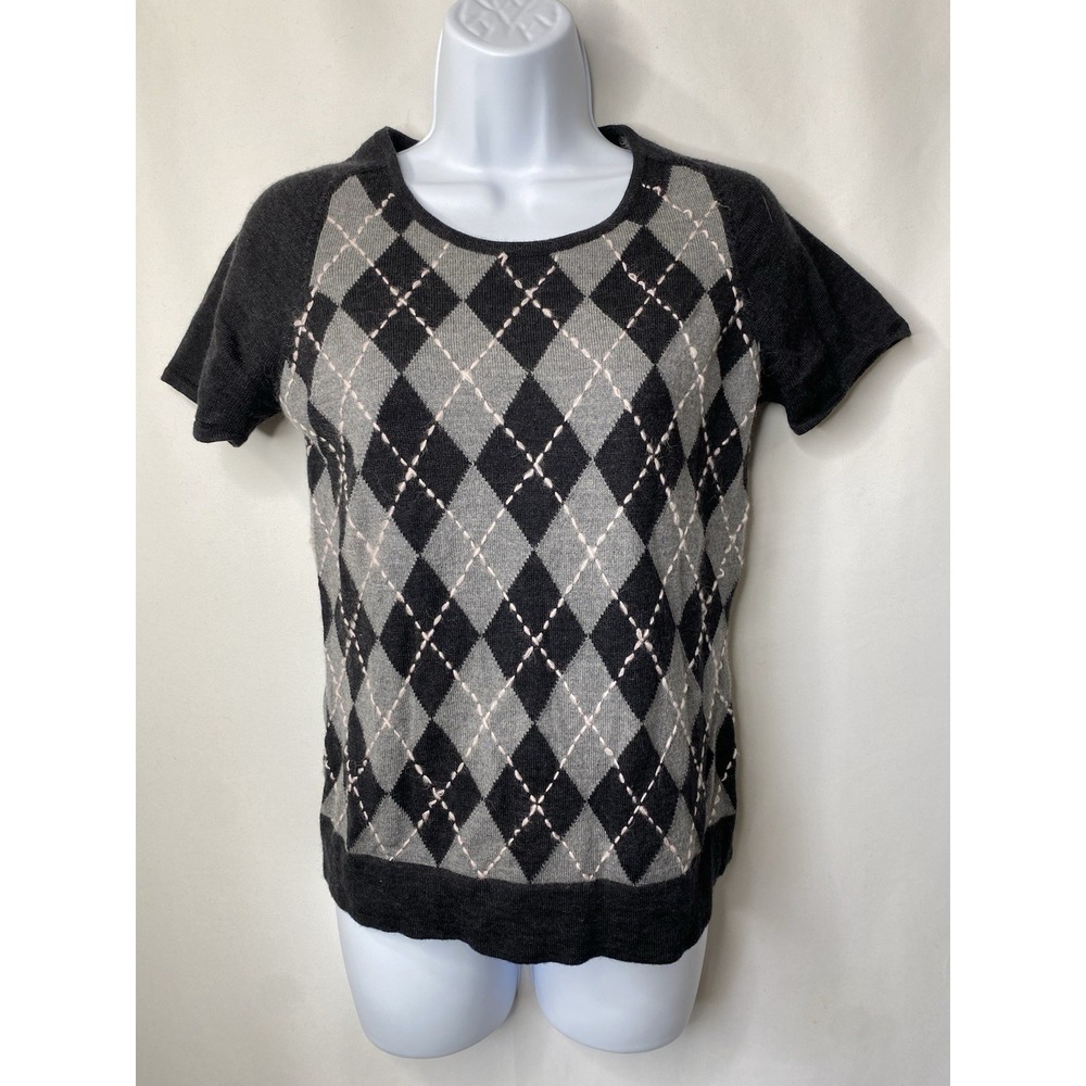 Dana Buchman 100% New Wool Merino Extra Fine Size Small Dark Academia Old Money